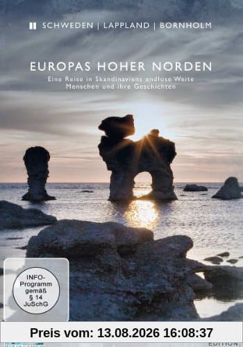 Europas Hoher Norden Doppel-DVD 1: Schweden, Lappland und Bornholm