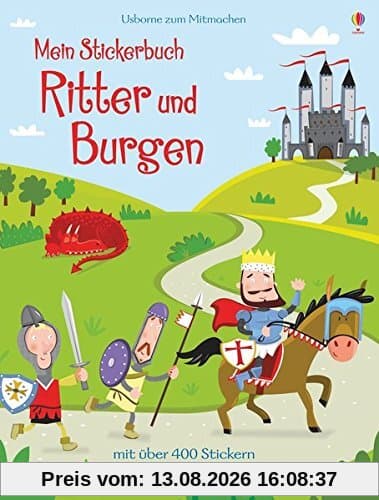 Mein Stickerbuch: Ritter und Burgen