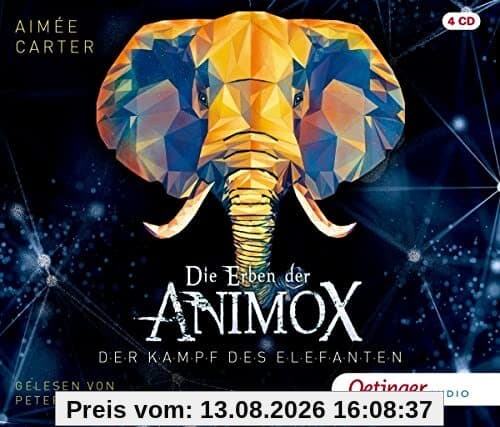 Die Erben der Animox 3. Der Kampf des Elefanten: CD Standard Audio Format, Lesung. Gekürzte Ausgabe