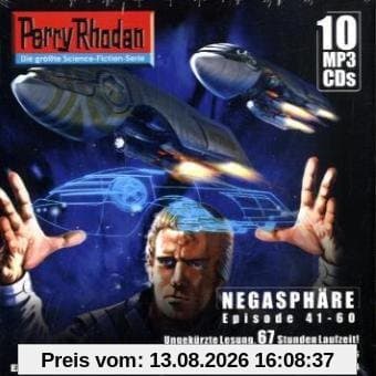 Perry Rhodan Sammelbox Negasphäre-Zyklus (MP3-CDs) 41-60