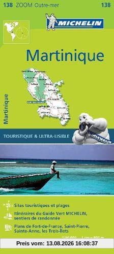 Martinique - Zoom Map 138 (Michelin Zoom Map, Band 138)