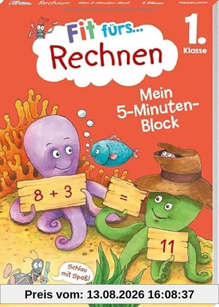 Fit fürs Rechnen 1. Klasse. Mein 5-Minuten-Block