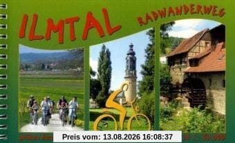 Ilmtal-Radwanderweg: Von Allzunah nach Kaatschen-Weichau. Mit Innenstadtplan Weimar. MaÃstab 1:50.000