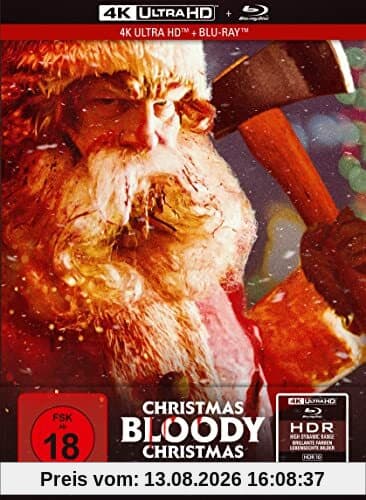 Christmas Bloody Christmas - 2-Disc Limited Collector's Edition im Mediabook (4K Ultra HD) (+ Blu-ray)