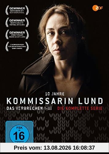 Kommissarin Lund - Die komplette Serie - 10 Jahre Jubiläums-Edition (20 DVDs)