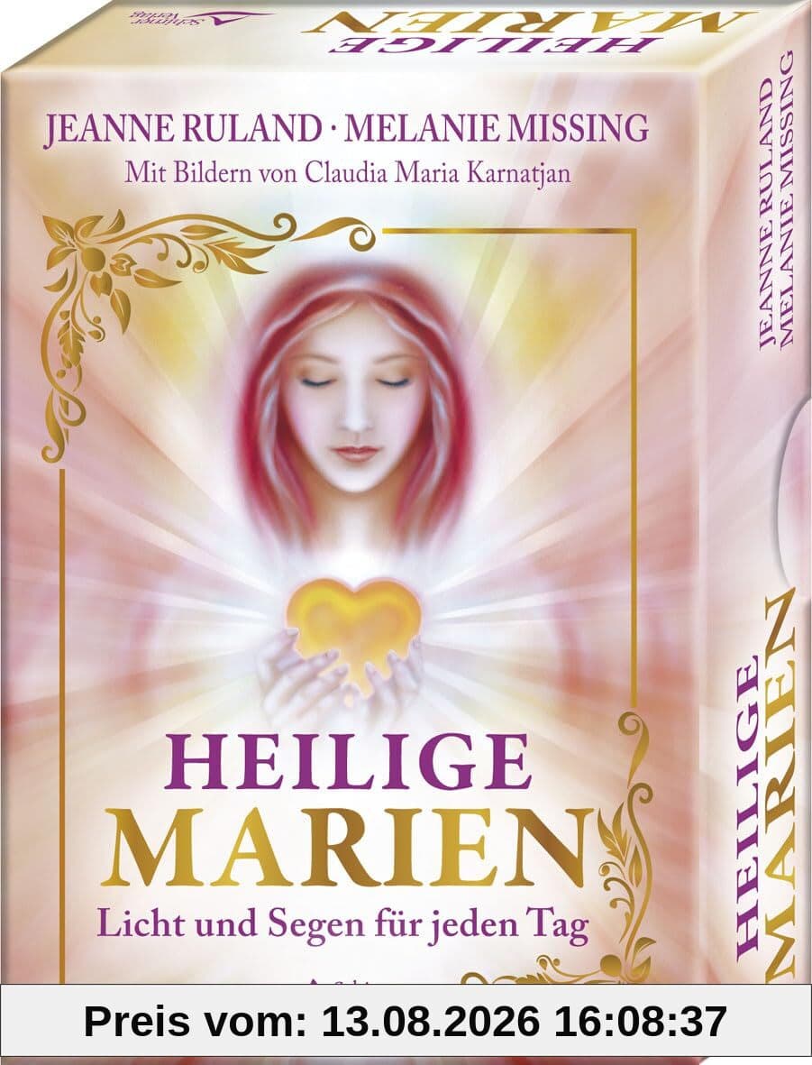 Heilige Marien – Licht und Segen für jeden Tag: Set mit Buch und 48 Karten