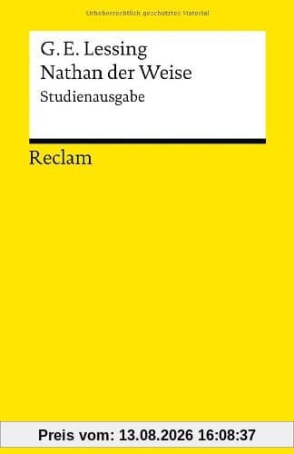 Nathan der Weise: Studienausgabe