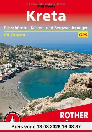 Kreta: Die schönsten Küsten- und Bergwanderungen. 60 Touren. Mit GPS-Daten