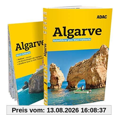 ADAC Reiseführer plus Algarve: mit Maxi-Faltkarte zum Herausnehmen