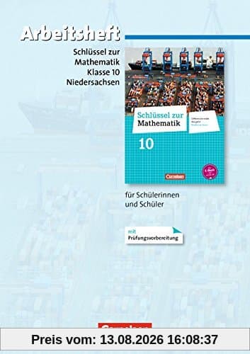 Schlüssel zur Mathematik - Differenzierende Ausgabe Niedersachsen: 10. Schuljahr - Arbeitsheft mit eingelegten Lösungen
