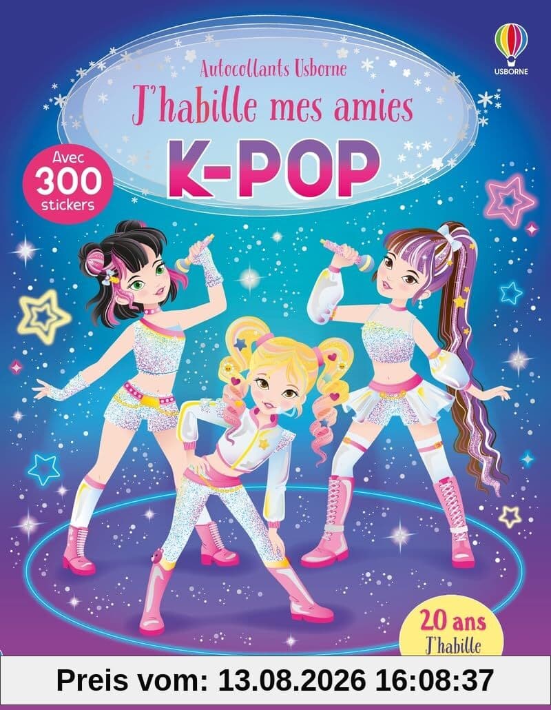 J'habille mes amies K-pop : Dès 5 ans