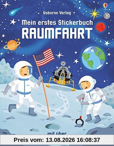Mein erstes Stickerbuch: Raumfahrt