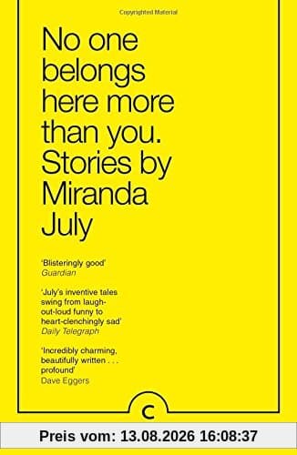 No One Belongs Here More Than You: Stories (Canons)