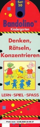 Bandolino Set 50 Denken, Rätseln, Konzentrieren