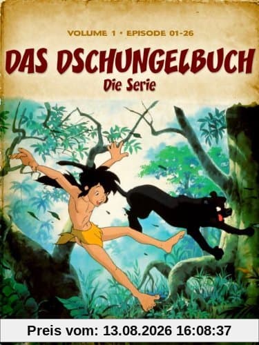 Das Dschungelbuch: Die Serie - Vol. 1, Episode 01-26 (5 DVDs)