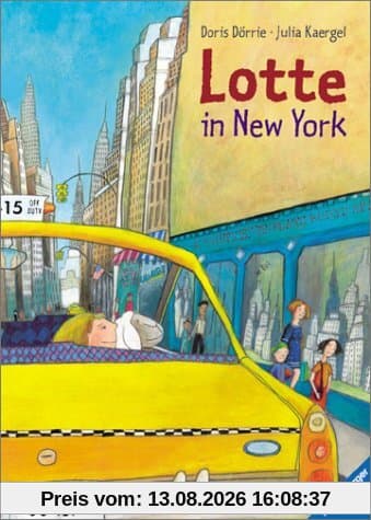 Lotte in New York. (mit Pluesch-Schaf)